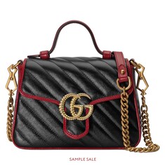 GG Marmont mini top handle bag