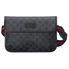 กระเป๋าคาดเอว GG Black small belt bag