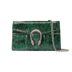 Dionysus super mini snakeskin bag