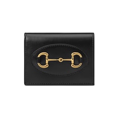 Gucci Horsebit1955系列卡包式钱包