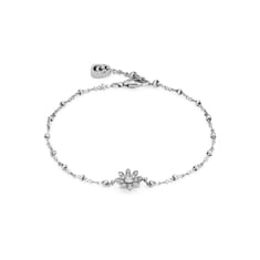 สร้อยข้อมือ Gucci Flora 18k bracelet with diamonds
