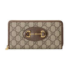 Portafoglio Gucci Horsebit 1955 con cerniera