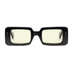 Rectangular-frame sunglasses
