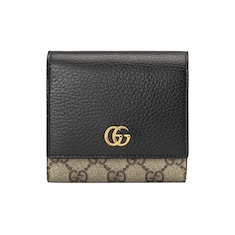 Cartera mediana bicolor GG Marmont