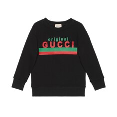سويت شيرت بطبعة 'Original Gucci' للأطفال
