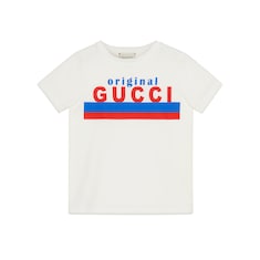 儿童“Original Gucci”棉质T恤