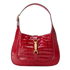 Jackie 1961 crocodile small shoulder bag