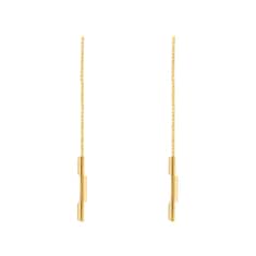 Gucci Link to Love 18k chain earrings