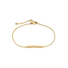 สร้อยข้อมือ Gucci Link to Love bracelet with 'Gucci' bar