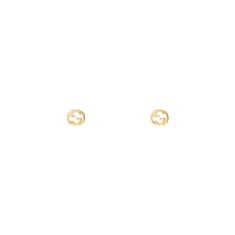 Orecchini Gucci Interlocking in oro 18 carati