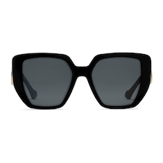 Lentes de sol con marco rectangular