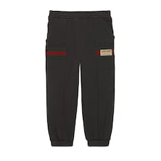 Pantalone da jogging con etichetta Gucci