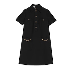 Vestido tipo polo con Doble G