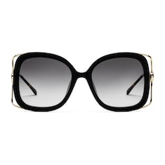 Rectangular sunglasses with Horsebit