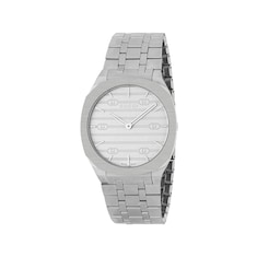 〔GUCCI 25H〕クオーツ スチール ウォッチ 34 mm