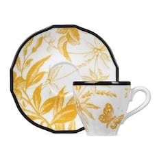 ชุดถ้วยกาแฟและจานรอง Herbarium coffee cup and saucer, double set