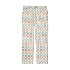 Pantalone in cotone GG jacquard