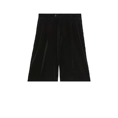 Short de terciopelo elástico