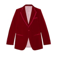 Stretch velvet jacket