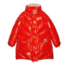 Chaqueta reversible de nylon y relleno plumón