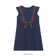 Children's cotton dress with Web