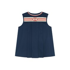 Baby Interlocking G cotton dress