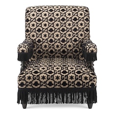 GG jacquard armchair