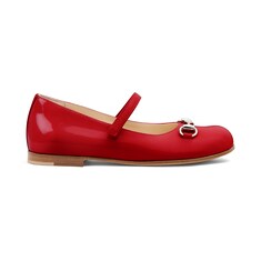 Children's ballet flat with Horsebit