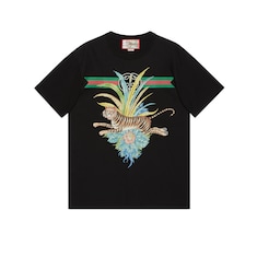 Gucci Tiger T-shirt di cotone