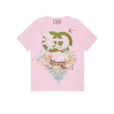 Gucci Tiger T-shirt con GG