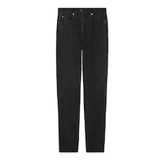 Gucci Tiger pantalón denim de pierna recta