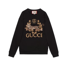 Gucci Tiger Свитшот с вышивкой 