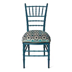 Silla Chiavari con jacquard con GG