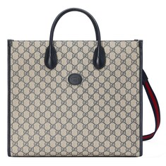Medium tote bag with Interlocking G