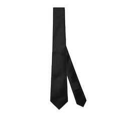 Silk tie with Interlocking G