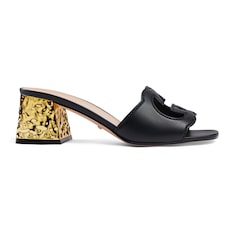 Women's slide sandal on Interlocking G
