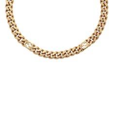 Necklace with Interlocking G