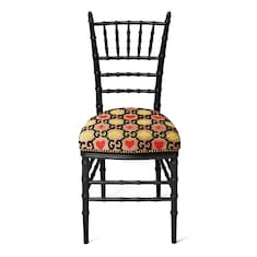 Chiavari chair with GG jacquard