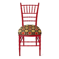 Chiavari chair with GG jacquard