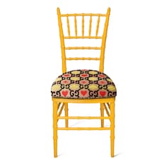 Chiavari chair with GG jacquard