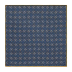 Double G and polka dot silk pocket square