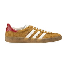 adidas x Gucci男士Gazelle運動鞋