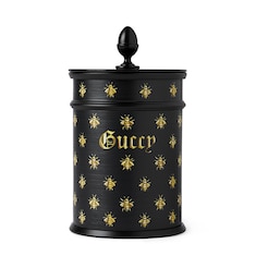 Herbosum系列“Guccy”蜜蜂印花迷你篮装蜡烛