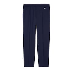 Drill fabric trousers with Interlocking G