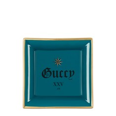 “Guccy”印花零钱托盘