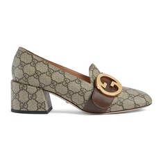 Zapato de tacón medio Gucci Blondie para mujer