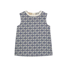 Baby Double G cotton dress