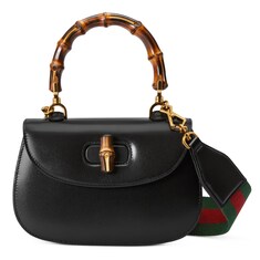 حقيبة Gucci Bamboo 1947 صغيرة ذات مقبض علوي