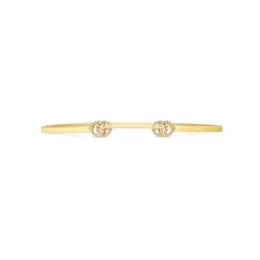 สร้อยข้อมือ GG Running cuff with diamonds