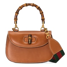 حقيبة صغيرة Gucci Bamboo 1947 ذات مقبض علوي